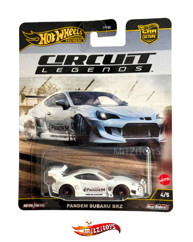 Pandem Subaru BRZ - Hot Wheels Premium (Circuit Legends 4/5)