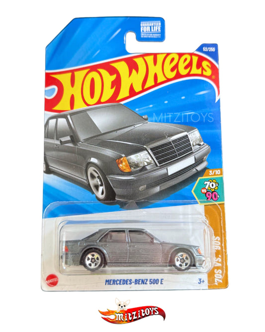 Mercedes-Benz 500 E - Hot Wheels HW: 70s vs. 90s (3/10) - Gris Grafito