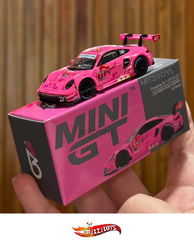 Porsche 911 GT3 R #77 "Roxy" - Mini GT (#1052) - 2024 IMSA Road America