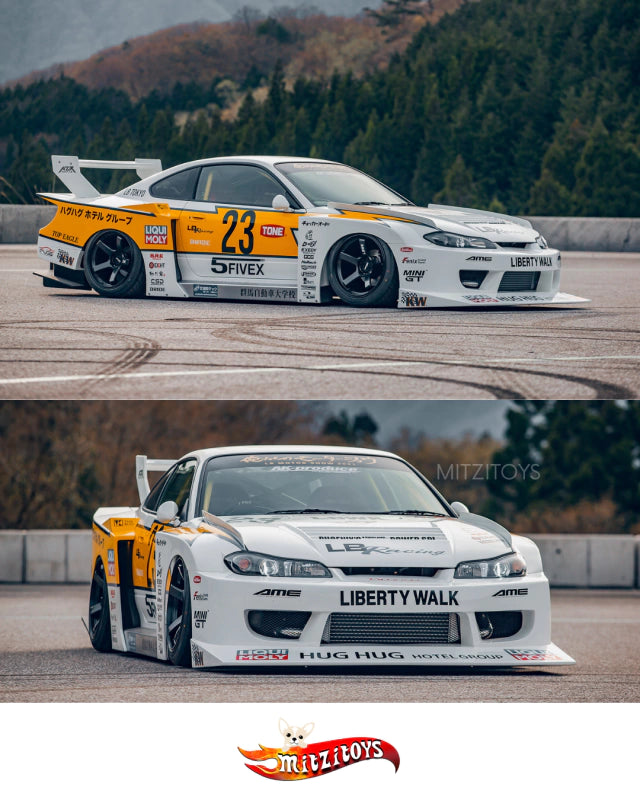 LB-Super Silhouette Nissan S15 Silvia #23 - Mini GT (#610)