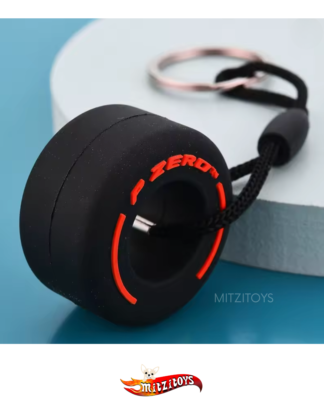 Llavero Llanta Formula 1 Pirelli P Zero  (Varios Colores)
