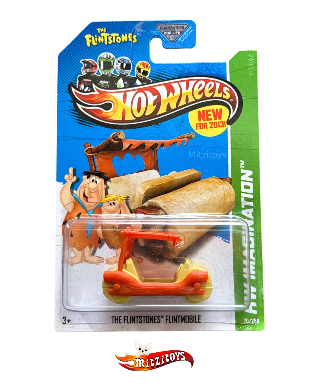 The Flintstones Flintmobile (70/250) - HW Imagination: Dino Riders - hot wheels básico