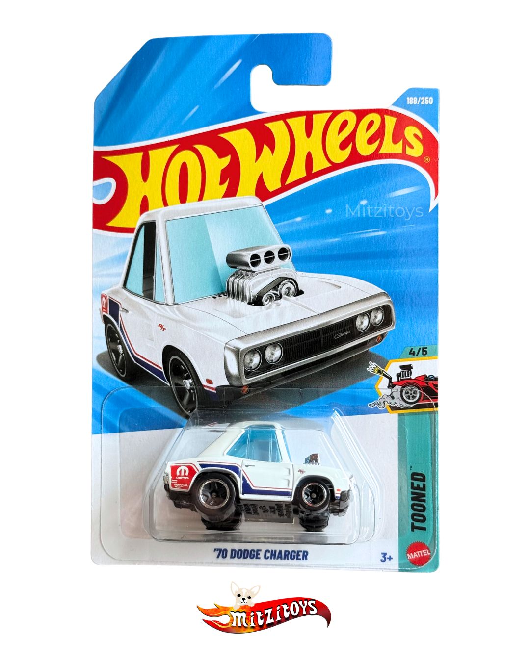 '70 Dodge Charger - Hot Wheels (HW Tooned 188/250)