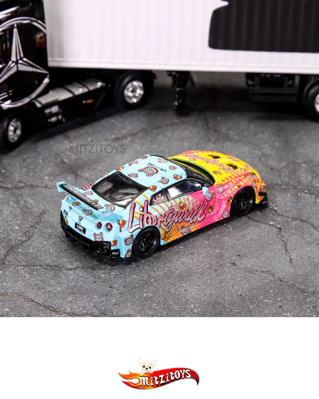 LBWK NISSAN GTR R35 KUMA Silhouette WORKS GT - Mini GT (#742)