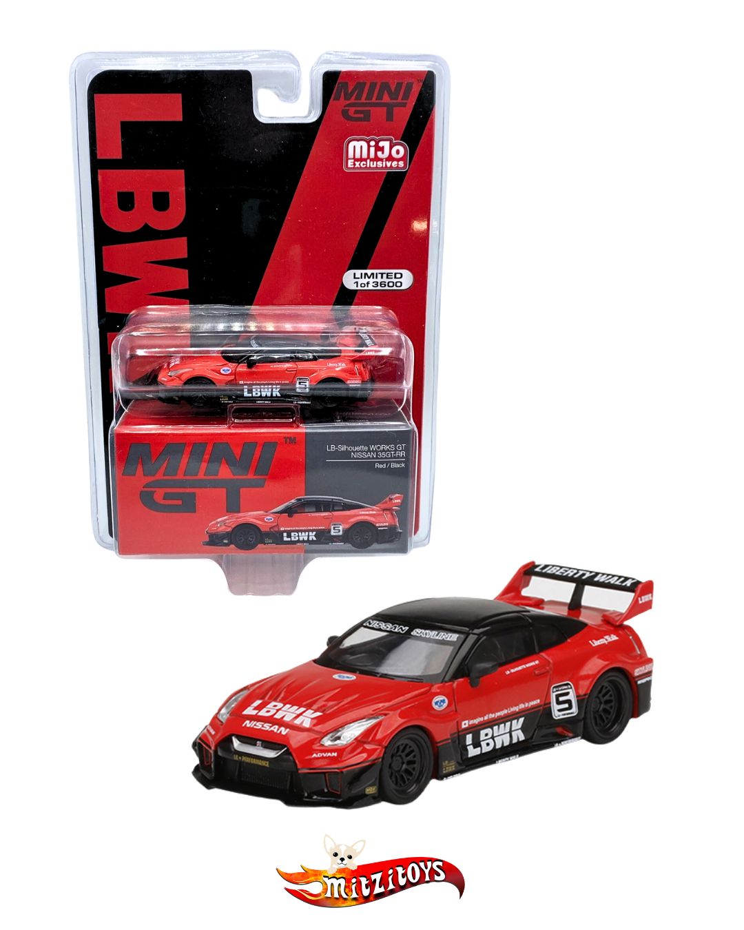 LB-Silhouette WORKS GT Nissan 35GT-RR (Nº 324) Skyline - Mijo Exclusives - Mini GT 1:64