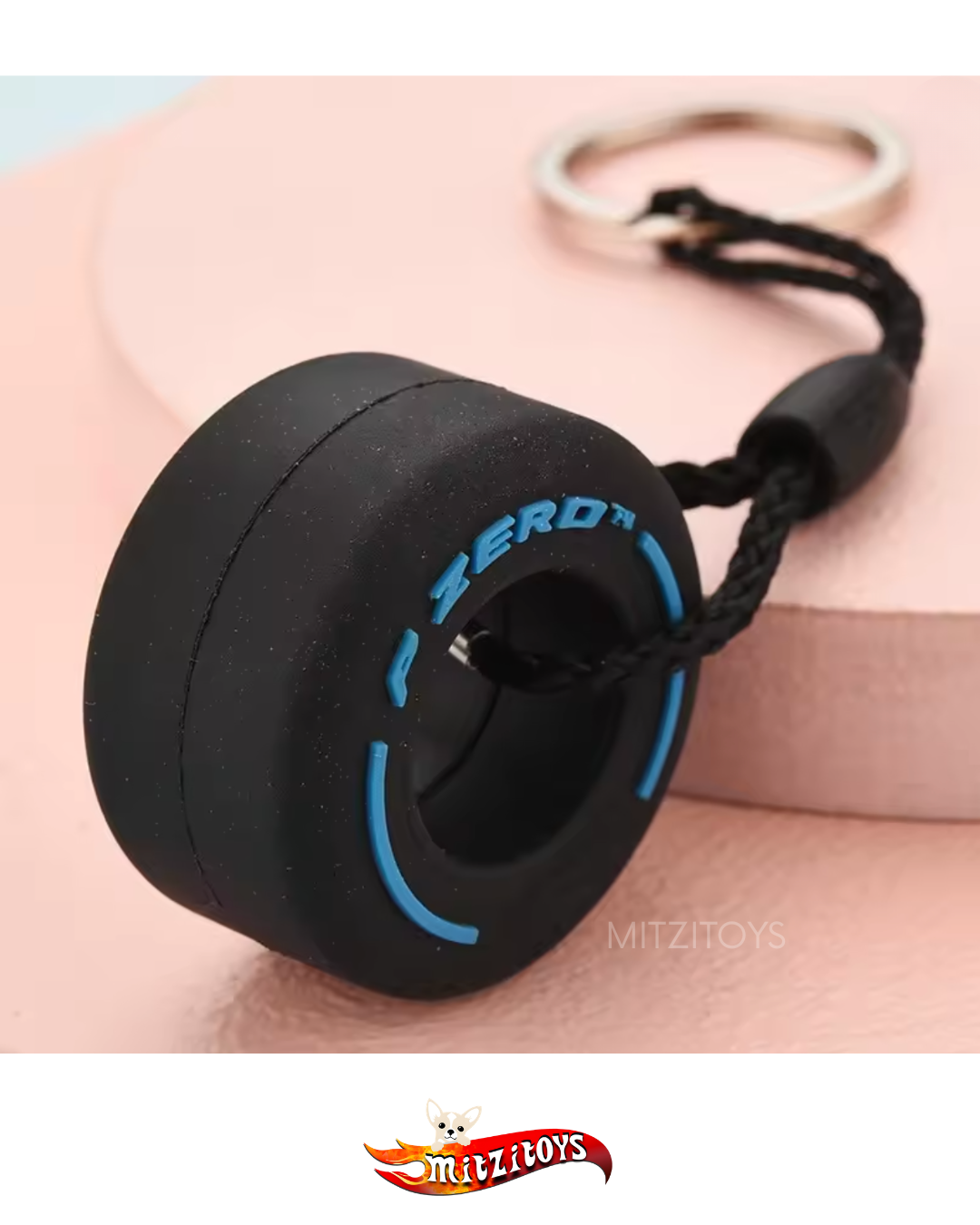 Llavero Llanta Formula 1 Pirelli P Zero  (Varios Colores)