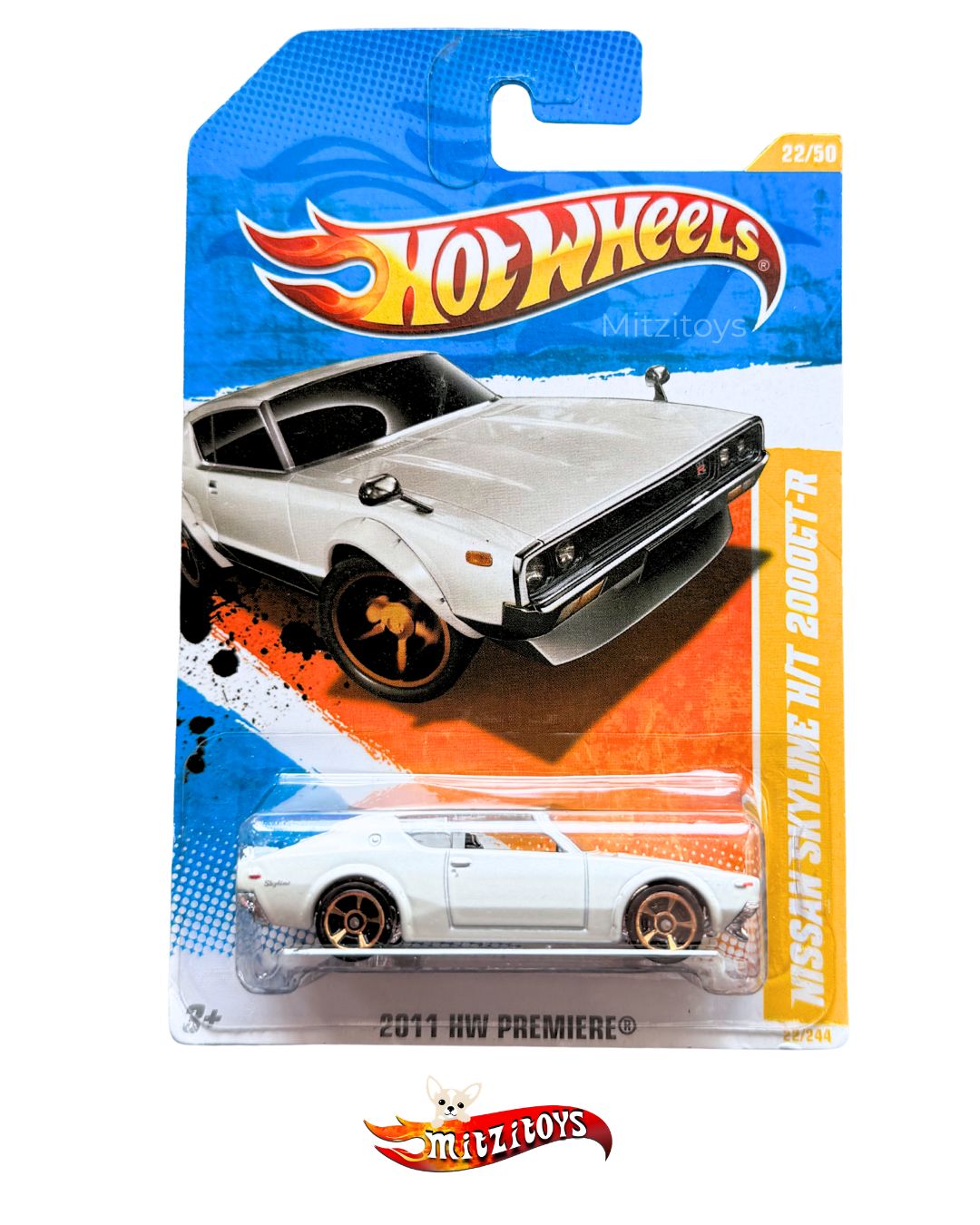 Nissan Skyline H/T 2000GT-R (22/244) - 2011 HW Premiere - hot wheels básico