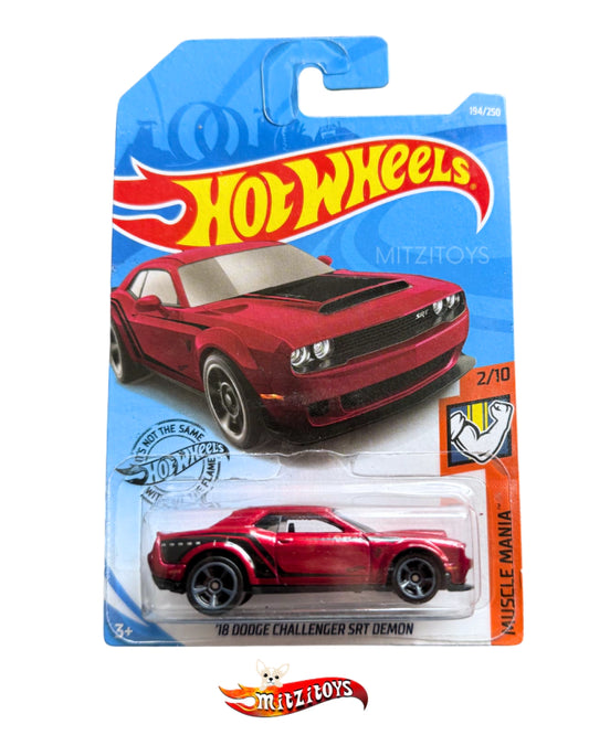 '18 Dodge Challenger SRT Demon - Hot Wheels - Muscle Mania (2/10)