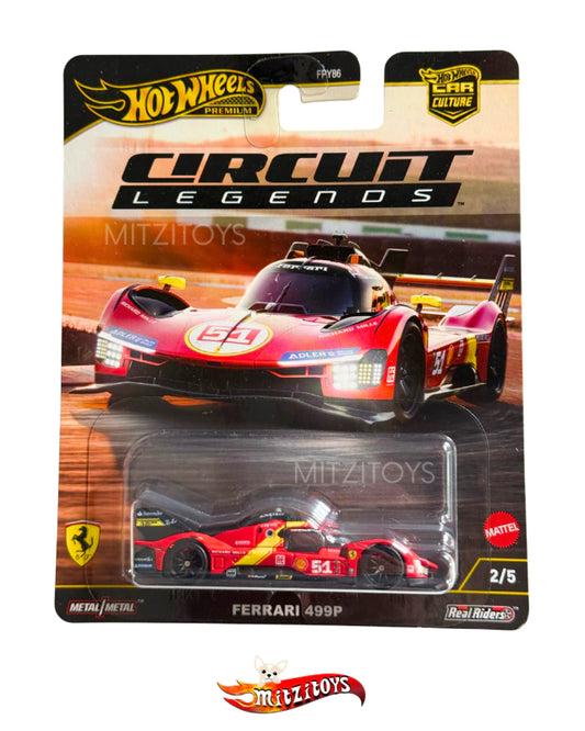 Ferrari 499P - Hot Wheels Premium (Circuit Legends 2/5)