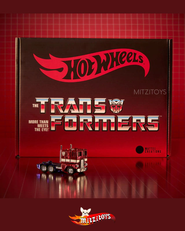 Optimus Prime Transformers - Hot Wheels Premium - Red Line Club (RLC)