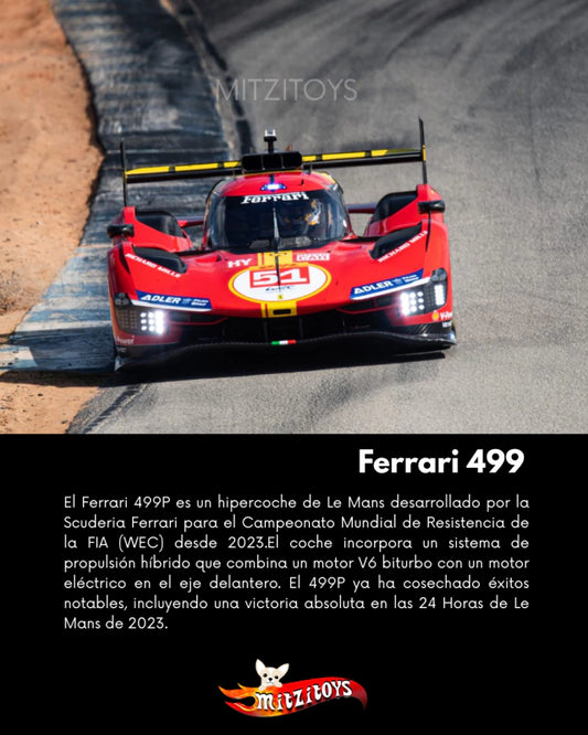 Ferrari 499P - Hot Wheels Premium (Circuit Legends 2/5)