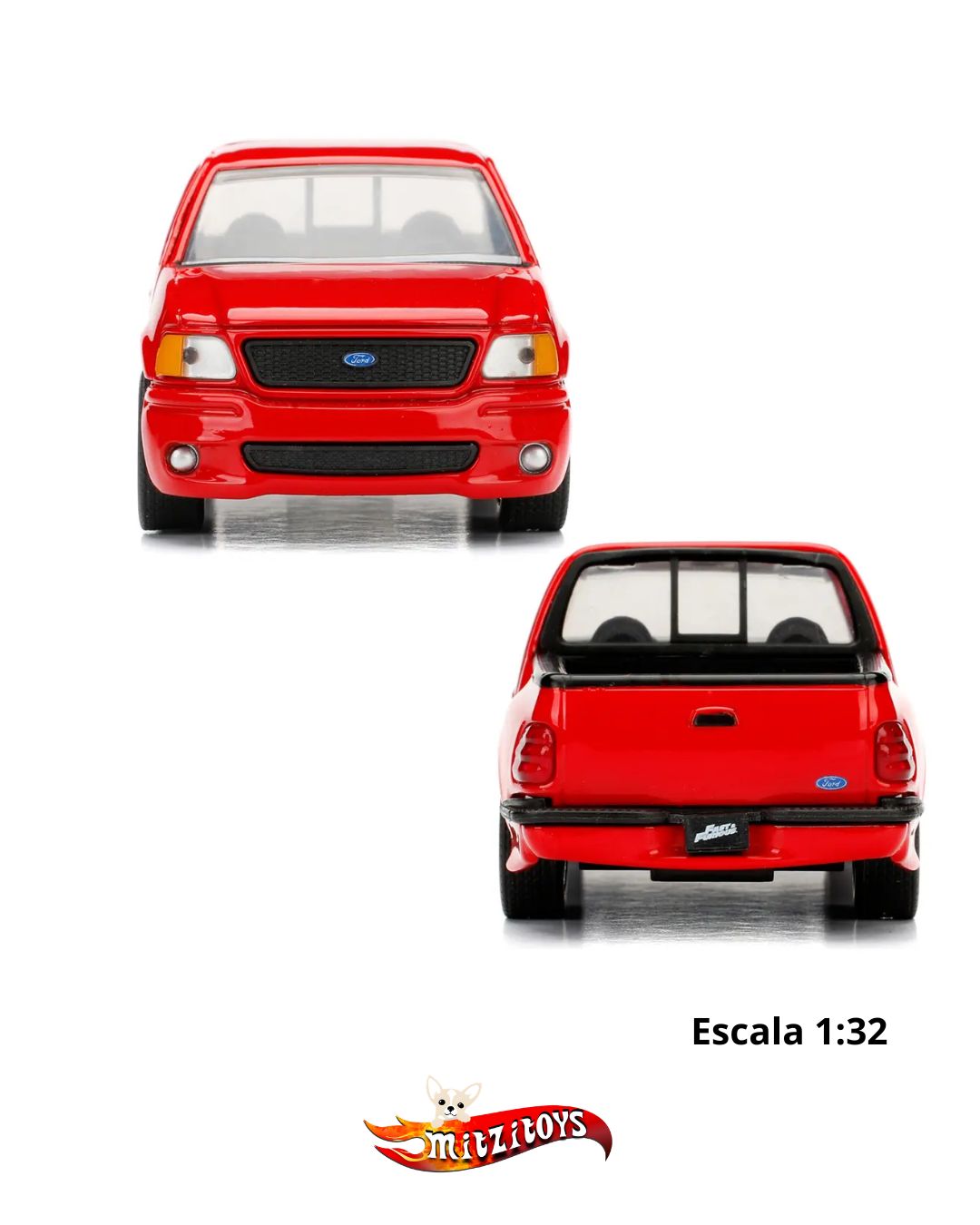 Ford F-150 SVT Lightning Fast & Furious (Escala 1:32) - Jada Toys