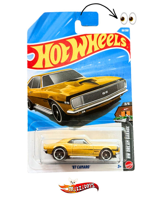 '67 Camaro (56/250) - HW Dream Garage (3/5) - Hot Wheels Básico
