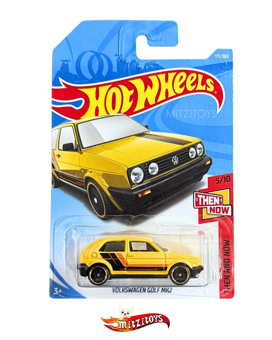 Volkswagen Golf MK2; Amarillo; 171/365; Then and Now Básico