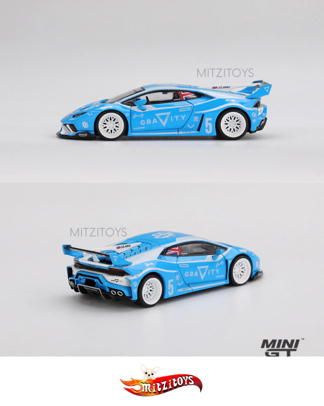 LB★WORKS Lamborghini Huracán GT - Mini GT: Gravity (1055)