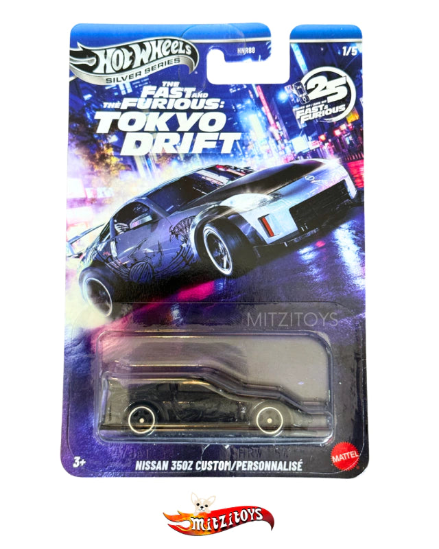 Nissan 350Z - Hot Wheels Silver Series - Fast & Furious: Tokyo Drift (1/5)