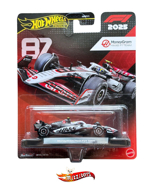 MoneyGram Haas F1 Team #87 - F1 2025 - Hot Wheels Premium