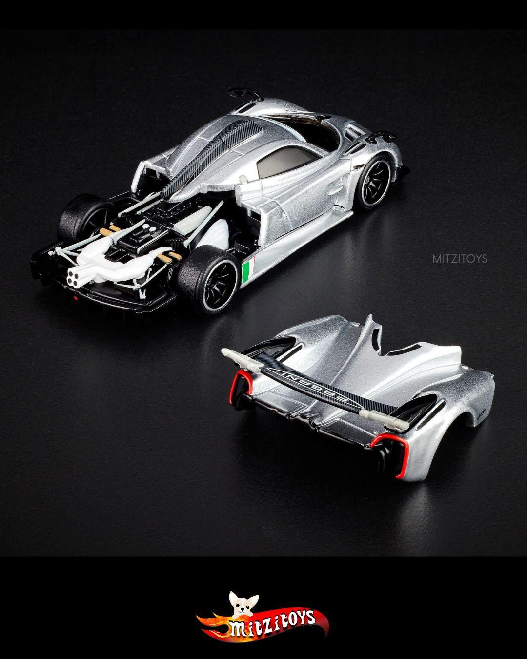 '21 Pagani Huayra R - Red Line Club Exclusive - Hot Wheels RLC 1:64