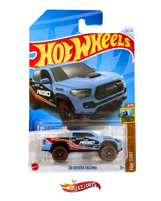 '20 Toyota Tacoma (198/250) (4/10) - HW Dirt - Hot Wheels básico