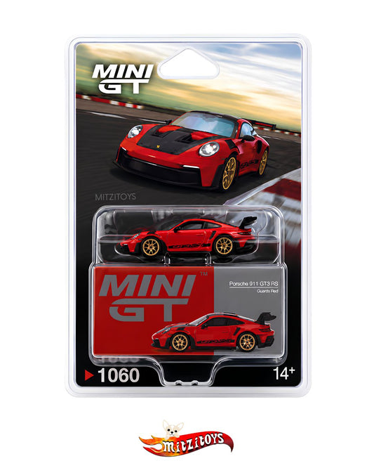 Porsche 911 GT3 RS Guards Red (#1060) - Mini GT 1:64