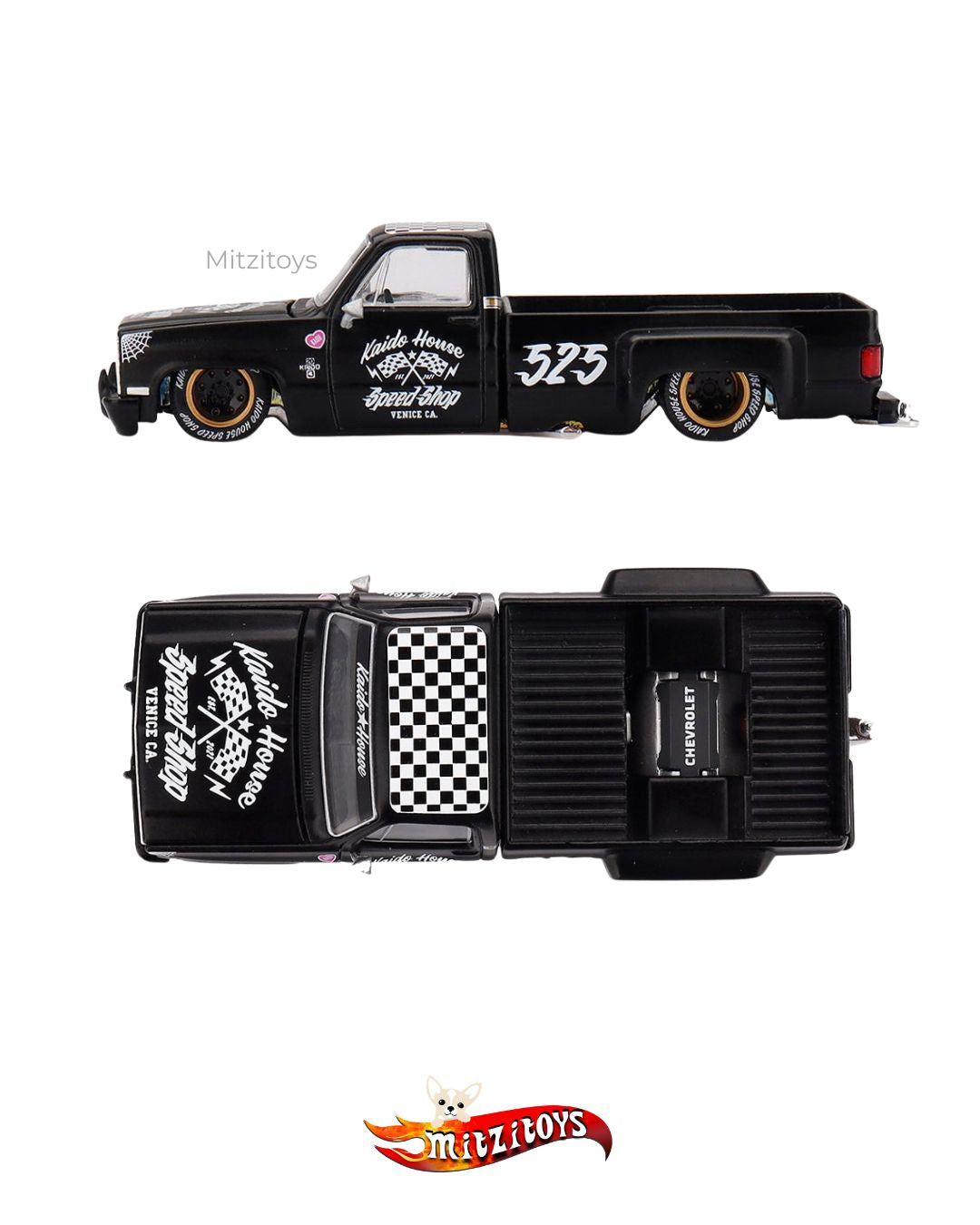 Chevrolet Silverado Dually Hot Rod V1 (#236) - Kaido House x Mini GT