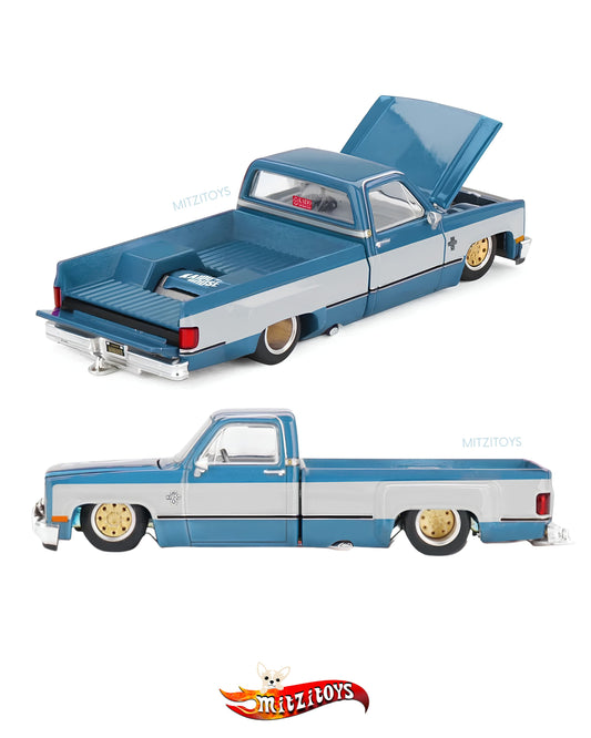 Chevrolet Silverado Dually Vintage Spec V1 #192 - Kaido House - MINI GT
