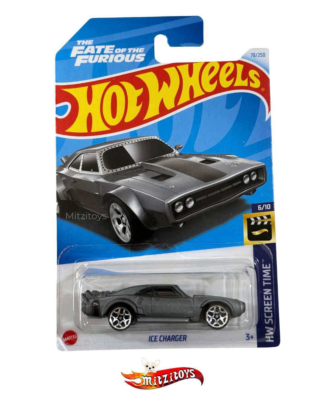 Ice Charger Fast and furious (78/250) (6/10) - HW Screen Time - Hot Wheels básico