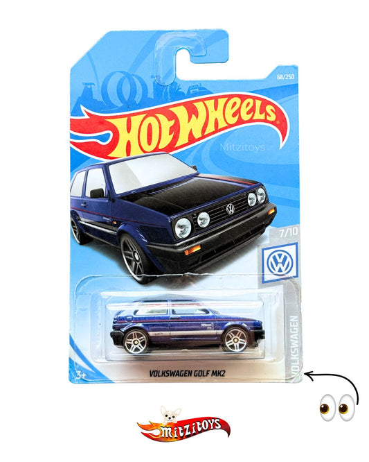 Volkswagen Golf Mk2(Detalle) (68/250) (7/10) - Volkswagen - Hot Wheels básico
