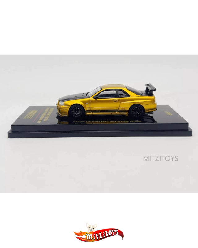 Nissan Skyline GT-R (R34) "Top Secret" - Inno64 Malaysia Diecast Expo 2024 Special Edition