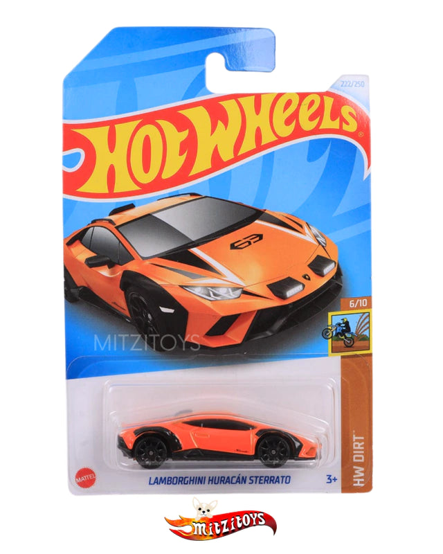 Lamborghini Huracán Sterrato Naranja - Hot Wheels Basico