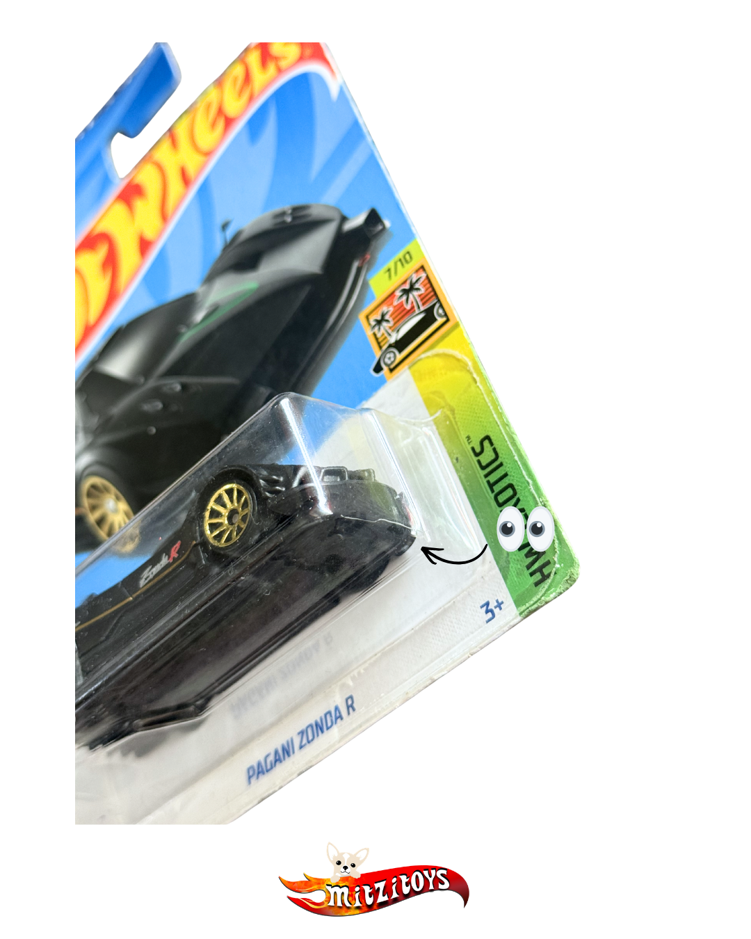 Pagani Zonda R Negro Detalle  - Hot Wheels: HW Exotics (215/250)