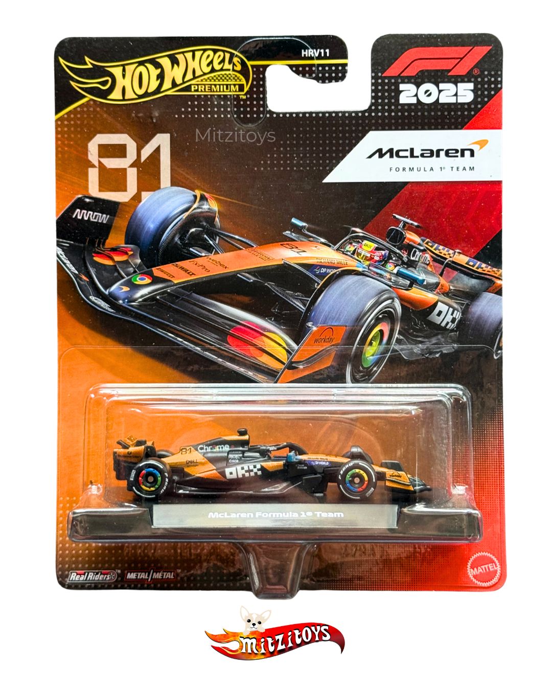 McLaren Formula 1 Team #81 - F1 2025 - Hot Wheels Premium