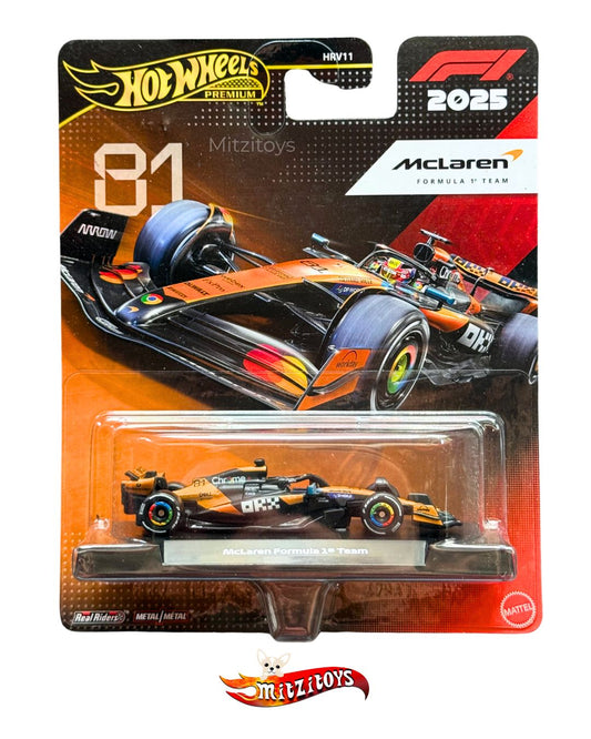 McLaren Formula 1 Team #81 - F1 2025 - Hot Wheels Premium