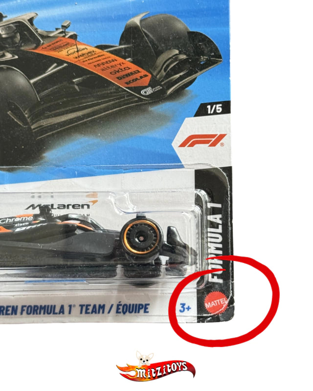 McLaren Formula 1 Team Detalle - Hot Wheels - Formula 1 (1/5)
