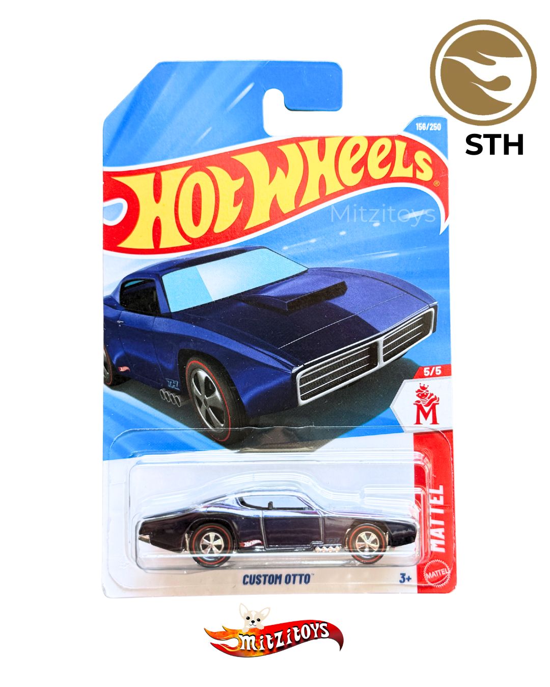 Custom Otto (5/5) - Mod Rods - Hot Wheels STH SÚPER TREASURE HUNT