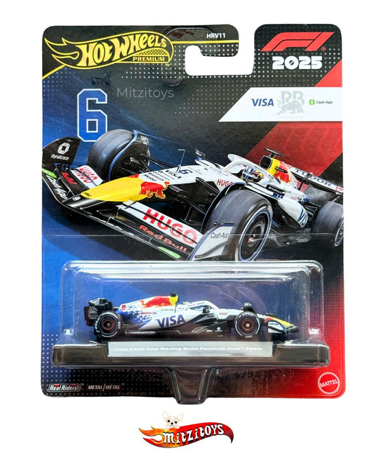 Visa Cash App Racing Bulls Formula One Team #6 - F1 2025 - Hot Wheels Premium