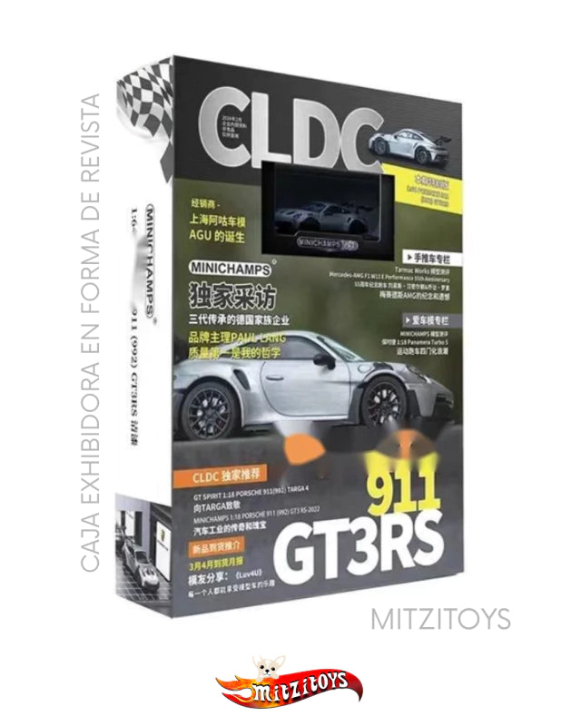 Porsche 911 (992) GT3 RS - Minichamps 1:64 (Edición Exclusiva CLDC)