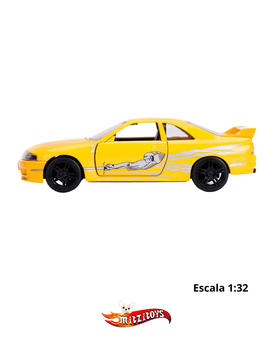 Leon's Nissan Skyline GT-R (BCNR33) Fast & Furious (Escala 1:32) - Jada Toys