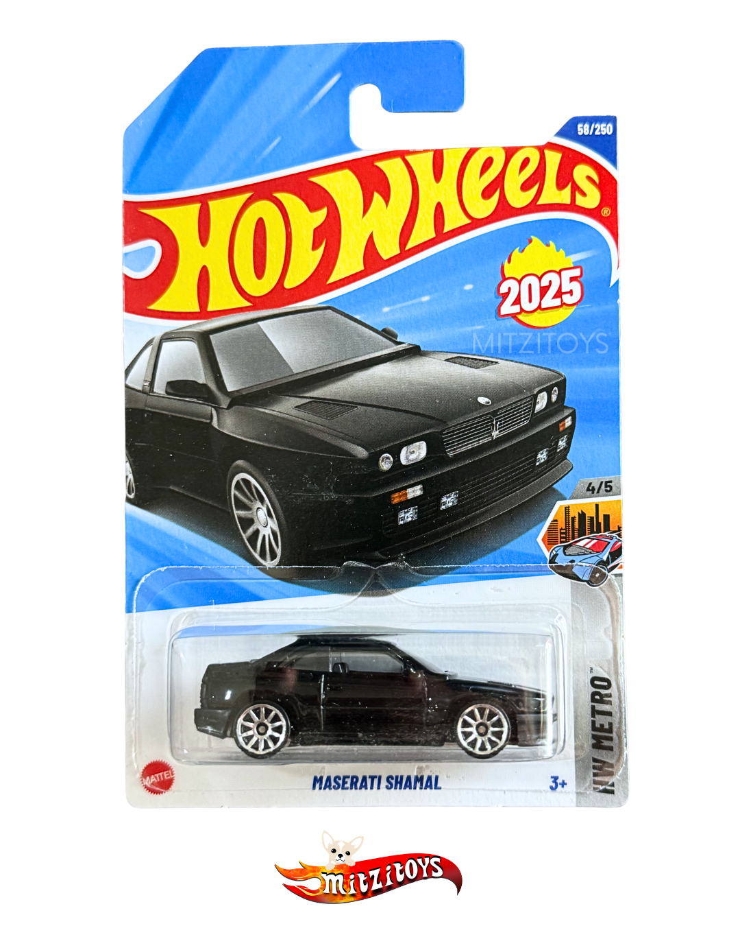 Hot Wheels Maserati Shamal - HW Metro 2025 (58/250)