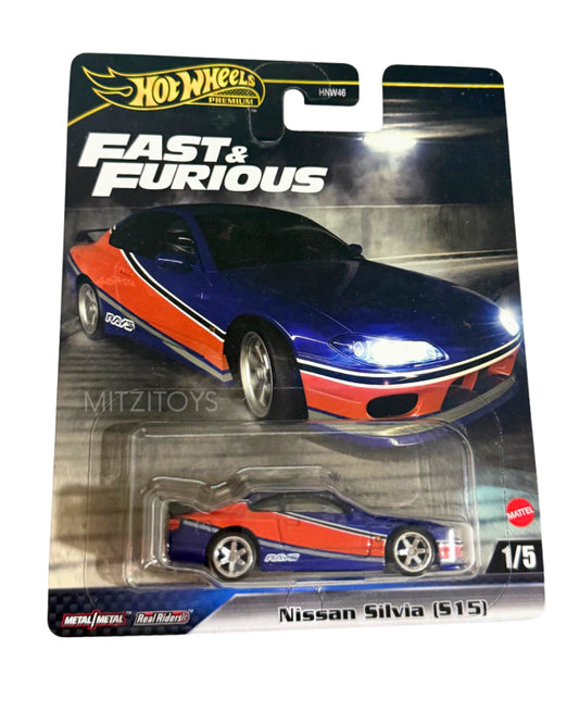 Nissan Silvia (S15) - Hot Wheels Premium Fast & Furious (1/5) - "The Mona Lisa"