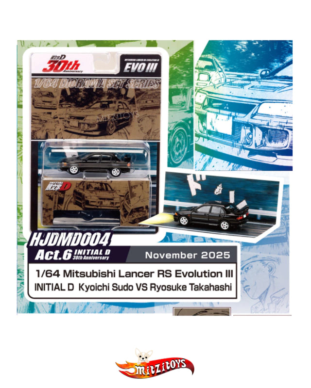 Mitsubishi Lancer Evolution III RS (CE9A) - Hobby Japan - Initial D Edition