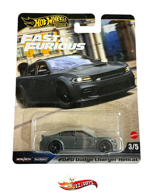 2020 Dodge Charger Hellcat 3/5 - Fast & Furious - Hot Wheels Premium