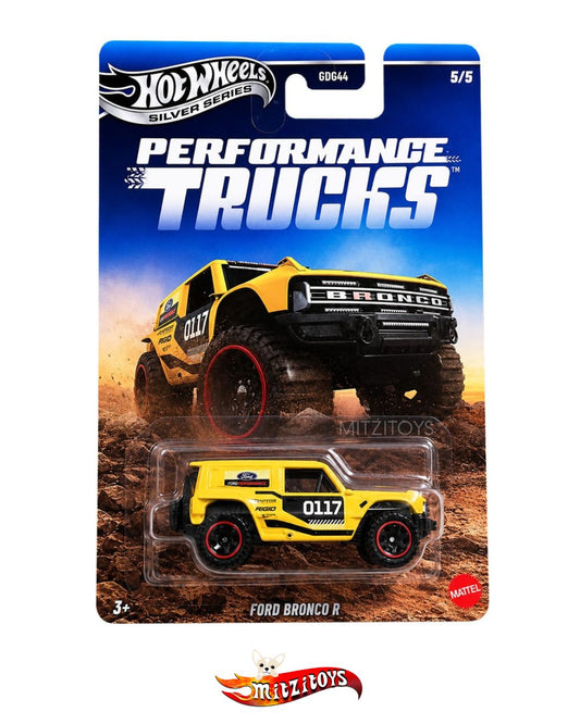 Ford Bronco R (5/5) - Performance Trucks - Hot Wheels Silver Series