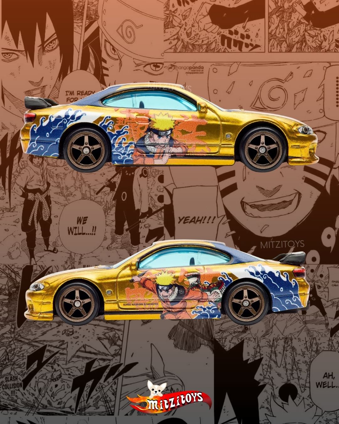 Nissan Silvia (S15) Naruto Vol. 1 - Collectors Anime Series - Hot Wheels 2026
