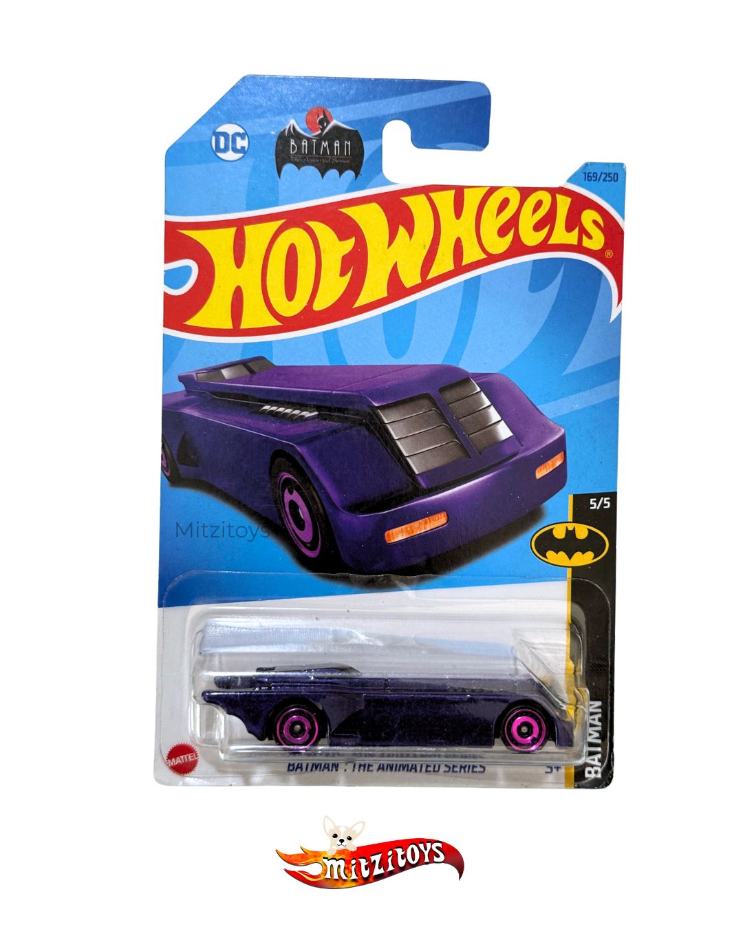Batman: The Animated Series (169/250) (5/5) - Batman - Hot Wheels básico