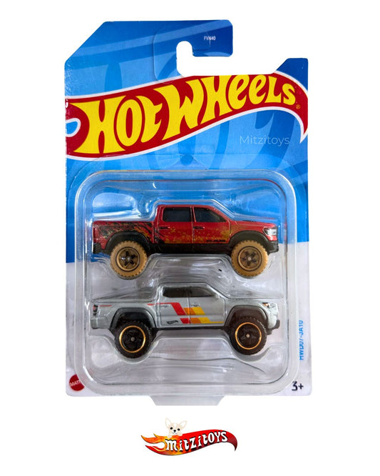 2020 Ram 1500 Rebel & '20 Toyota Tacoma (2-Pack) - Hot Wheels Básico