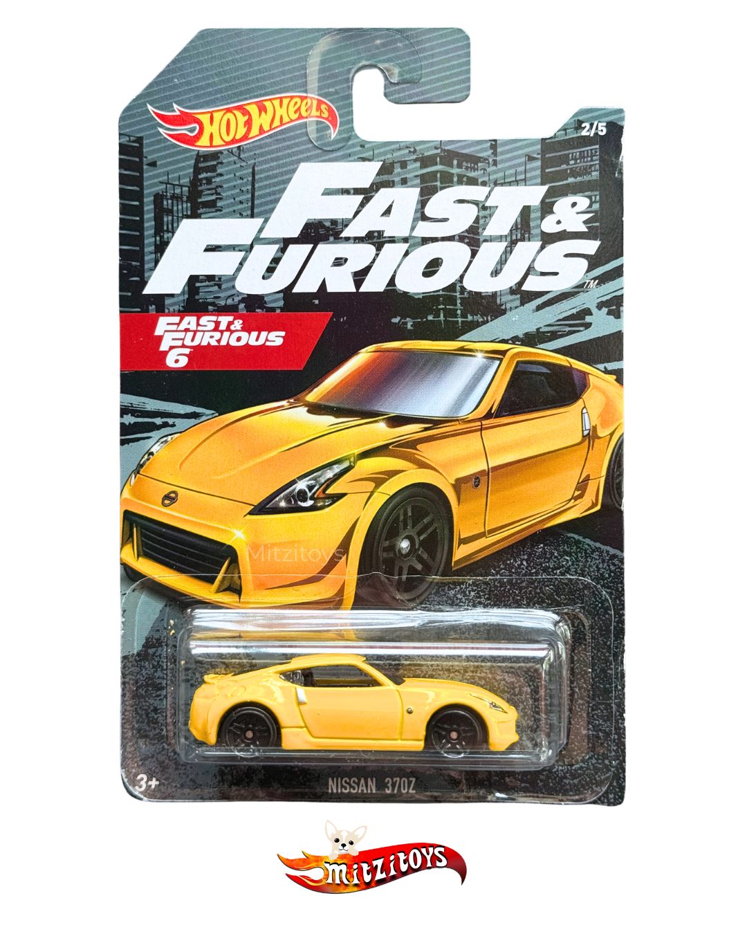 Nissan 370Z (2/5) - Fast & Furious - hot wheels Básico