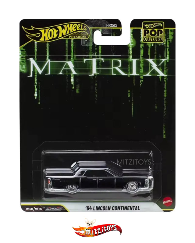 '64 Lincoln Continental Matrix  - Hot Wheels Premium Pop Culture