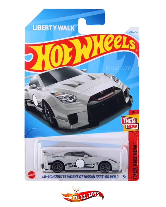 LB-Silhouette Works GT Nissan Skyline GTR R35 - Hot Wheels Basico
