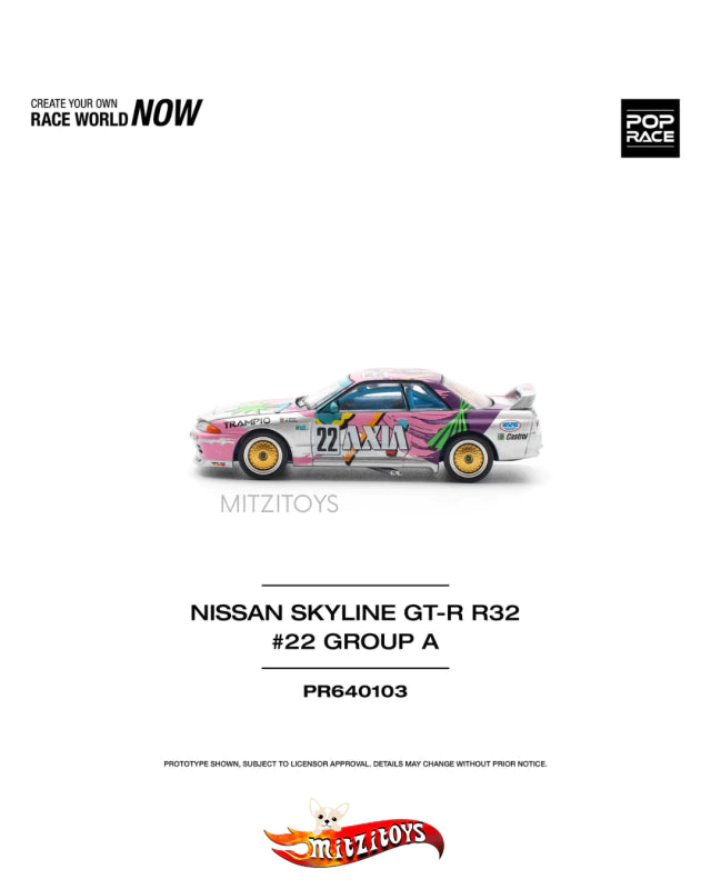 Skyline GT-R (R32) "Axia" - Pop Race (PR64-103)
